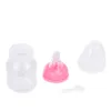 Babyflaskor# Natural Mini Nursing Bottle Standardkaliber för född baby Dricksvatten som matar mjölkfruktsaft 231214