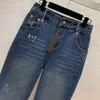 designer donna jeans marchio abbigliamento pantaloni da donna moda Dopo la tasca logo decorazione pantaloni ragazza 14 dicembre Nuovi arrivi