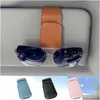 Autres accessoires d'intérieur Clip d'organisateur de support de lunettes de soleil pour visière de voiture Lunettes de soleil durables et résistantes aux rayures avec chute magnétique de Otwhc