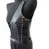 Ensemble sexy en cuir cage jupe harnais avec frange corps fétiche sexy harnais femmes cage mature bondage équipement porte-jarretelles goth accessoires 231214