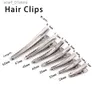 Hoofddeksels Haaraccessoires 20/50 stuks 25-60 mm haarclip voor het maken van sieraden Enkelpolige alligator haarspeld met blanco tanden Instelbasis voor doe-het-zelf haarclipsL231214