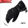 Gants de sport hommes Ski Snowboard motoneige moto équitation hiver coupe-vent imperméable unisexe neige 231213