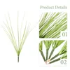 Decorative Flowers 15 Pcs Simulated Reed Grass Wedding Decor Fake Plants For Home Vase House Decorate Artificial Indoor Silk Cloth