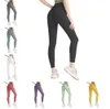 2023 Pantalon de yoga LU Align Leggings Femmes Shorts Pantalons Cropped Tenfits Lady Sports Pantalon Pantalon Exercice Fitness Wear Girls Running Leggings Gym Slim Fit Align Pants 32