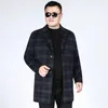 Мужское полушерстяное зимнее пальто 7XL, мужское двустороннее шерстяное мужское пальто большого размера, мужская одежда средней длины, мужское Mont Erkek FC 231213