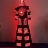 Costume robot LED lato Doule David Guetta Vestito robot LED illuminato kryoman Robot Taglia colore personalizzato255n
