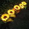 Waterproof Vibrant Easy Installation Energy-efficient Versatile Stunning Design Solar Powered Yard Lights Patio Decoration