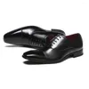 Dress Shoes Męskie Skórzane Skórzanie Casual Party Plus Size 39-46