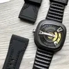 47mm M2 01 Relógios Automáticos para Homem Bullrush realmente 2 Bandas Função NFC de Aço 316 Miyota 82S7273o