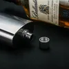 Heupflessen kolf 500 ml whisky pot roestvrij staal 304 17 oz metalen alcohol container wijnfles mannen cadeau eerlijk 231213