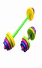 Sel Einstellbare Gewichte Kinder Langhantel Set Kinder Hantel Bodybuilding Übung Ausrüstung Training Muscle Gym Home1802041