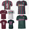 Équipe du club 23-24 Maillot de football Fluminense pour hommes 4 MARLON 12 MARCELO 23 GUGA 8 MARTINELLI 10 GANSO 19 FERNANDEZ 21 ARIAS 45 LIMA 9 KENNEDY 2 XAVIER Kits de maillots de football