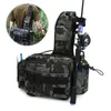 Multifunctional Fishing Tackle Bags Single Shoulder Crossbody Waist Pack Fish Lures Gear Utility Storage X232G 220216322R