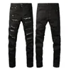 Amirir Jeans Wysokiej jakości luksusowy projektant Ksubi Street Trendy Rock Men Motocycle Haftowane dżinsowe spodnie Women Soft 22 2750 AWQR