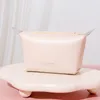 Borse per trucco colorate in pelle PU Borsa portaoggetti portatile impermeabile con cerniera per viaggiare Borsa cosmetica elegante ed elegante per le donne