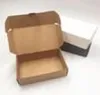 50pcslot Black Carton Kraft Paper Tab Lock Box White Wedding Gift Packing Box Wedding Candy Box Party Favors Soap Boxes44439456379695