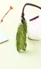 Un pendentif en pierre de cristal d'aérolites vertes Moldavite naturelle, lot d'énergie, corde, collier Unique LJ2010168253691