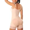 Cintura barriga shaper calças corpo reforçado em um bodysuit para mulher hip levantamento e contração abdominal 231214