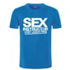 T-shirt da uomo Sex Instructor Divertente Creativo Mens Men Shirt Novità Manica corta O Collo T-shirt casual Top Tees Plus Size 2XS-6XL