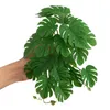 Fleurs décoratives avec ventouse en plastique amphibien forme délicate plantes de reptiles durables anti-décoloration sans odeur sans danger pour le faux terrarium