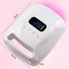 Asciuga unghie Lampada ricaricabile a cavo lungo 96W Asciugatrice per smalto gel Macchina per manicure Luce UV senza fili per unghie LED senza fili 231213