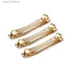 Headwear Hair Accessories 10Pc Gold Spring French Barrette Style Spring Hair Clip Automatic Hairclip Setting DIY Jewelry Making Supplie Blank Bow HairpinL231214