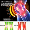 Massaggiatori per gambe Supporto per ginocchiera Massaggiatore avvolgente Terapia di riscaldamento a infrarossi Artrite Crampi Sollievo dal dolore Recupero da infortuni Riabilitazione 231214