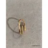 Роскошное дизайнерское кольцо, модное кольцо с бриллиантом для ногтей для женщин и мужчин, гальваника высшего качества, классическое розовое золото 18 карат премиум-класса с коробкой4SDX 4SDX