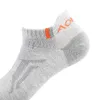 Chaussettes de sport 3 paires AONIJIE coupe basse course athlétique quart de Compression talon bouclier E4101 respirant 231213