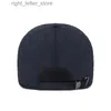 Ball Caps New Unisex Middle-Aged and Elderly Winter WindProof Cold-Proof and Warm Baseball Cap With Ear Protection Thickened Peaked Cap YQ231214