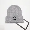 Moda luxo chapéu de malha para designer feminino gorro inverno malha quente macio e confortável street wear chapéu de malha presente de feriado de aniversário