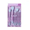 Makeup Brushes Pink Gradient Color Brush Set Loose Powder Eyeshadow Blush Breacher Foundation Cosmetic Beauty Tools Kit