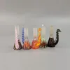 Colored horn 14mm glass bowl Men's joint handle pretty sliding bowl piece Smoking accessory pipe pipe