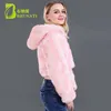 Women's Fur Faux Fur Christmas Multicolor Stage Clothes Hooded Women LED Luminous Faux Fur Coat Lady Bar dance Show Nightclub Clothes 231213