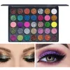 Sombra de olho 35 cores glitter metálico sombra paleta shimmer diamante lantejoulas corpo rosto arte maquiagem à prova d 'água maquillajes para mujer 231214