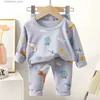 Pyjamas Kinder Schlafanzug Weihnachtsnachtwäsche für Jungen Mädchen Baumwolle Herbst Winter Nachtwäsche Kind Home Kleidung Pyjamas Zweiteiliges Set R231214