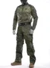 Costumes pour hommes Costume de camouflage russe Ensembles tactiques Hommes Militaires en plein air à séchage rapide G4 Chemises de combat Pantalons imperméables Uniforme d'entraînement