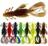 Rosewood 10st Fishing Crawfish Lure Silicone Soft Artificial Bait Crayfish 4in 037oz Swimming Räka för karp bas sötvatten SA2927985