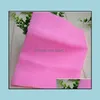 Bath Brushes, Sponges & Scrubbers 30X100Cm Salux Japanese Exfoliating Beauty Skin Bath Body Wash Towel Cloth Back Scrub Bat Wmtgmg Dro Otthp