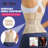 Waist Tummy Shaper MISTHIN Invisible Double Belt Corset Transparent Summer Slimming Sheath Woman Flat Belly Trainer Tight Shapewear 231213