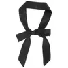 Pasy Wystrój ślubny Bow Bel Pasek zamienny materiał dla kobiet Koszula Czarna sukienka Druhna Druhna