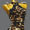 Stage Wear Leopard Print Latin Dance Dress Clothes For Ladies Ballroom Women Short Skirts Outdoor Sexy Costume Promotion