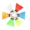 Volani da badminton 12 pezzi Palline colorate Prodotti da viaggio portatili Allenamento sportivo Forniture per esterni 231213