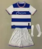 Maillots de football des Queens Park Rangers à domicile 2023 2024 QPR Bobby Zamora QPR Maillots de football L.Dykes T.Roberts C.Willock A.Adomah M.Bonne Maillot de football pour enfants