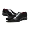 Dress Shoes Męskie Skórzane Skórzanie Casual Party Plus Size 39-46