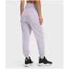 Lu Lu Align Leggings roupas de ginástica perna calças femininas ao ar livre jogging fitness lazer cintura alta roupas esportivas folgadas e justas