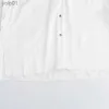 Bluzki damskie Koszule jesień Nowe kobiety dekoracja guzika w paski satynowa koszula fe długie bluzka bluzka swoboda bokowa luźna blaty Lujia Alan B2699L231214
