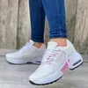 Scarpe con rialzo di altezza Scarpe da ginnastica da donna Stringate con zeppa Scarpe vulcanizzate Suola spessa Cuscino d'aria Scarpe casual Taglia grande 43 Scarpe da donna 231213