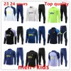 22 23 24 NoW Hot Spurs Tracksuit Soccer Set Training Suit 22 23 Krótkie rękawie i bez rękawów Kane Tracksuit Kurtka piłkarska Chandal Futbol Dorosły i dzieci Sui