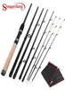 Sougayilang 3M36M Ultralight Weight 26 Section Carbon Spinning Travel Rod Carp Fishing Tackle 2010231869901